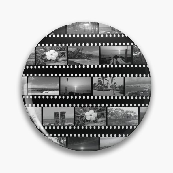 Item preview, Filmstrip Collage of Hawaii in Black and White designed and sold by Mount-Molehill.