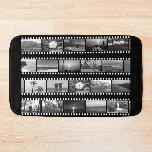 Item preview, Filmstrip Collage of Hawaii in Black and White designed and sold by Mount-Molehill.