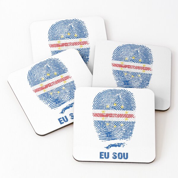 Item preview, Cape Verde Flag Fingerprint designed and sold by zeautees.