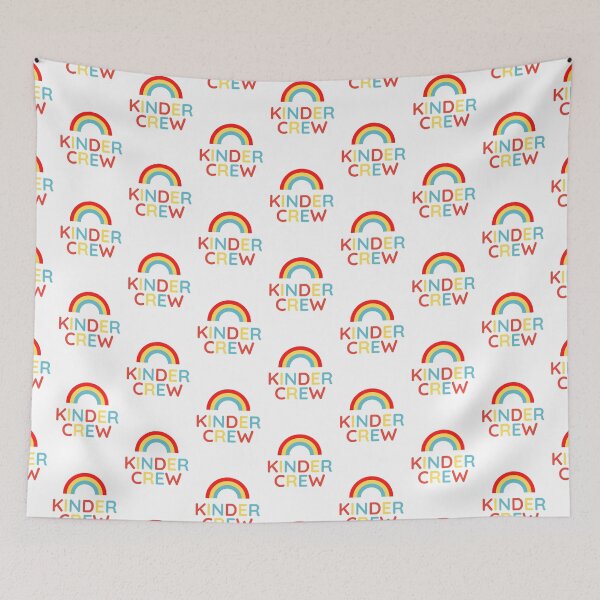 Item preview, Kinder Crew with Rainbow designed and sold by clounewcomb.
