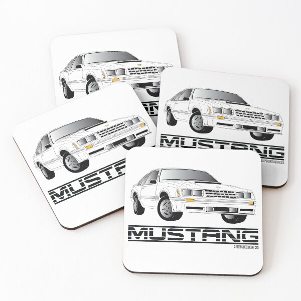 Item preview, 1982 Mustang GT (White paint) designed and sold by ADezignz.