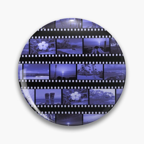 Item preview, Filmstrip Collage of Hawaii in Blue designed and sold by Mount-Molehill.