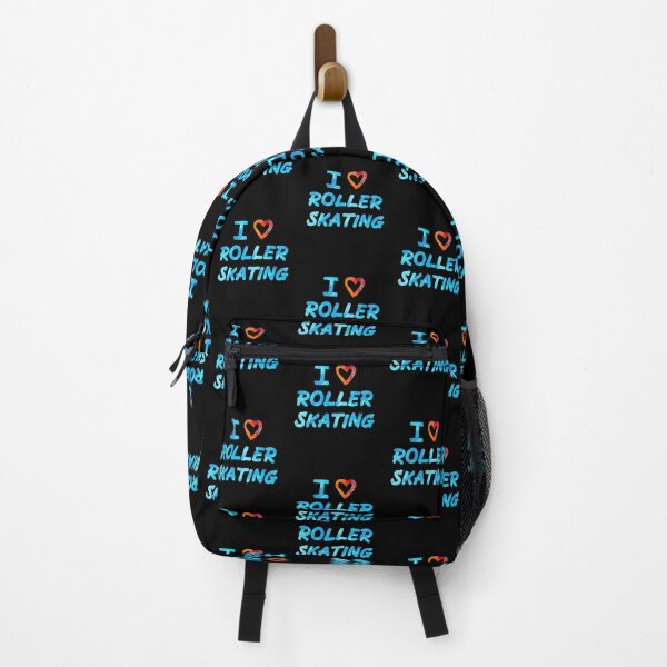 Item preview, Red and Blue I Love Roller Skating  designed and sold by Mochi-Merch.