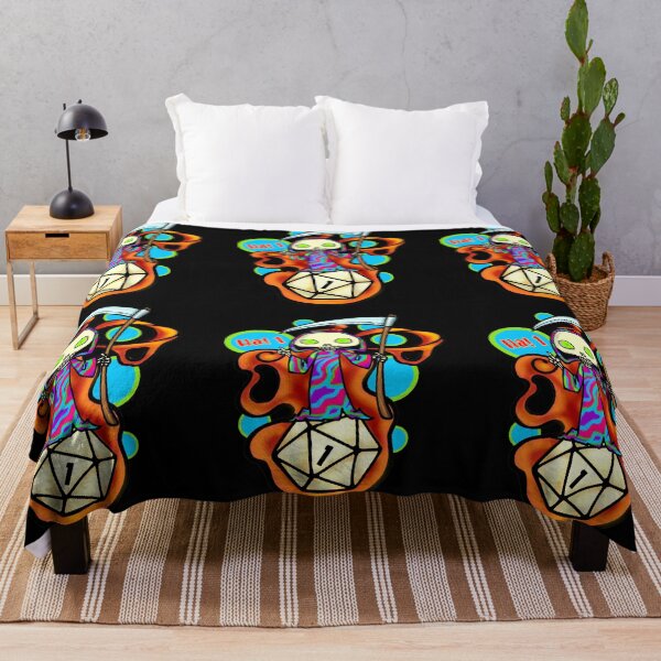 critical fail Throw Blanket
