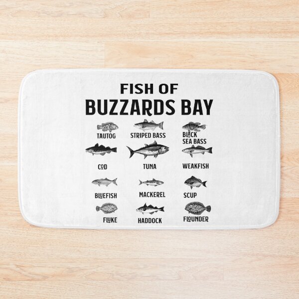 Item preview, Cape Cod Fishing Souvenir Coastal Fish Of Buzzards Bay designed and sold by funnytshirtemp.