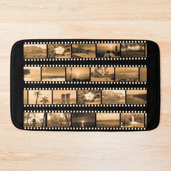 Item preview, Filmstrip Collage of Hawaii in Orange designed and sold by Mount-Molehill.