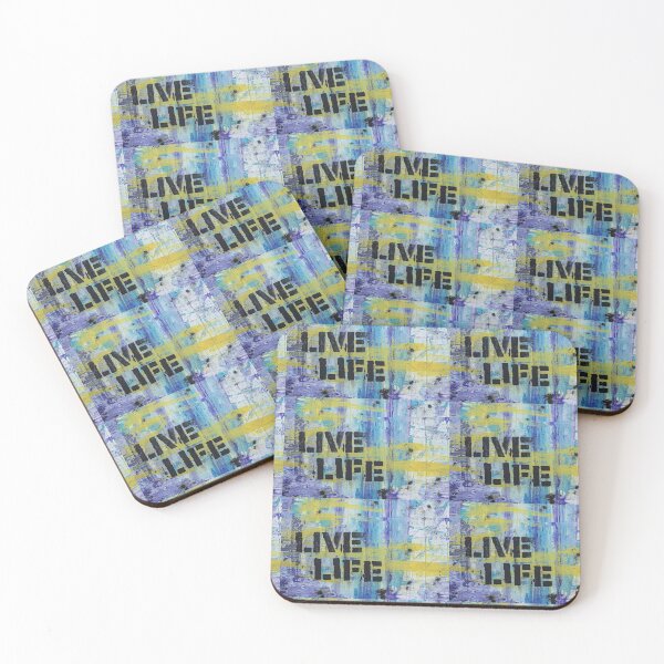 Item preview, Live Life design designed and sold by Uniquetobeshop.