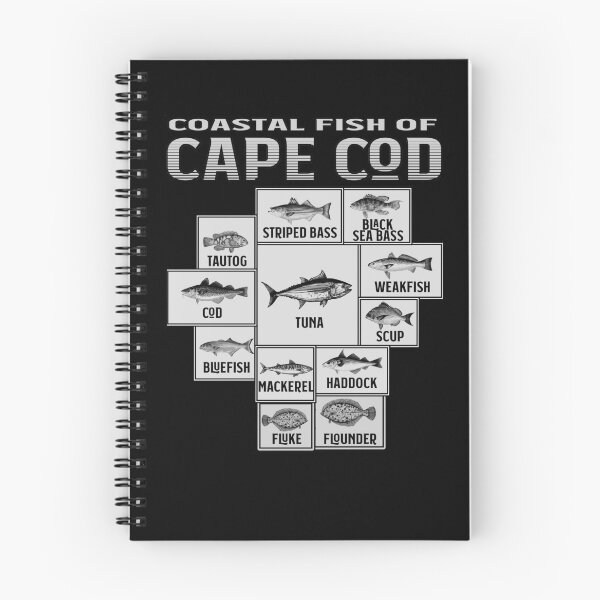 Item preview, Cape Cod Fishing Souvenir Coastal Fish Of Cape Cod designed and sold by funnytshirtemp.