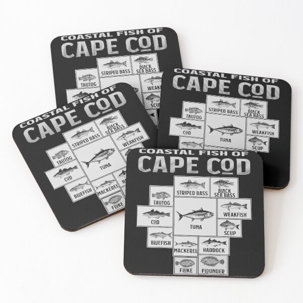 Item preview, Cape Cod Fishing Souvenir Coastal Fish Of Cape Cod designed and sold by funnytshirtemp.