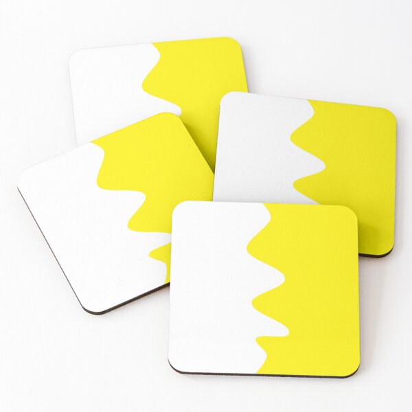 Item preview, Yellow and White Abstract designed and sold by OutLoudDesigns.