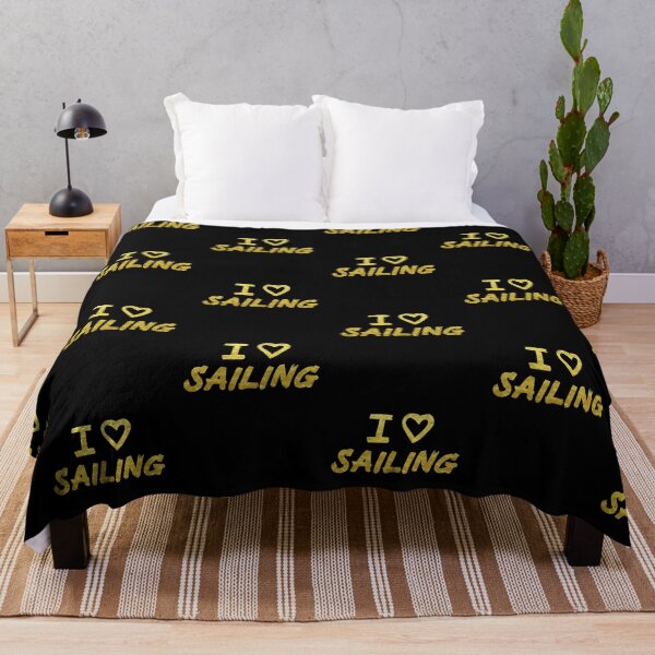Item preview, Gold I Love Sailing  designed and sold by Mochi-Merch.