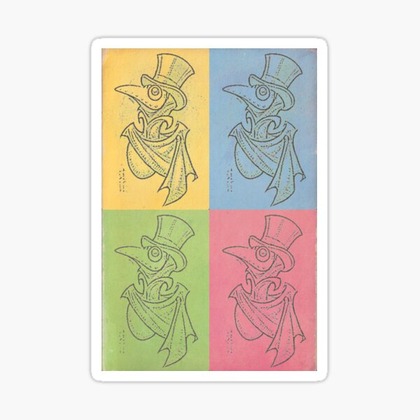 Pop Art Thadious Sticker