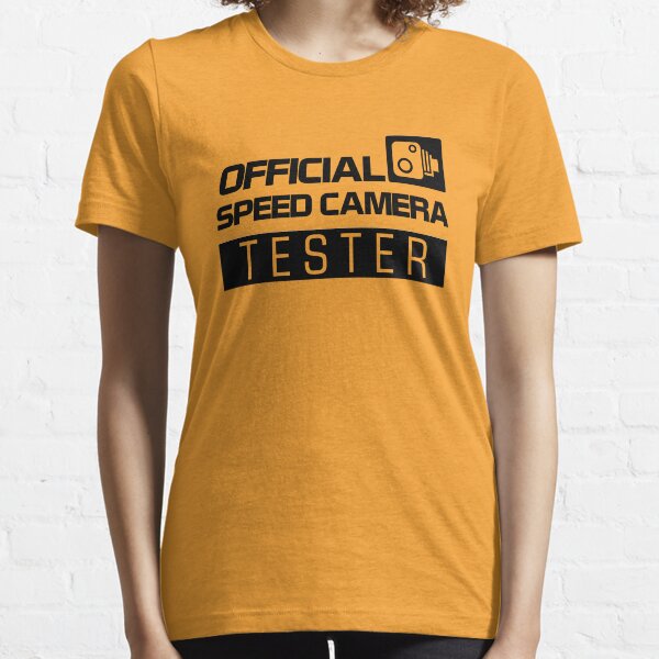 TESTEUR DE CAMÉRA DE VITESSE OFFICIELLE (2) T-shirt essentiel