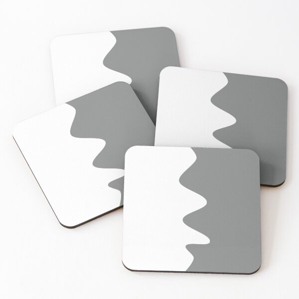 Item preview, Gray and White Abstract designed and sold by OutLoudDesigns.