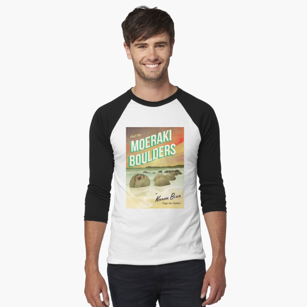 Item preview, Baseball ¾ Sleeve T-Shirt designed and sold by SpeckledWolf.