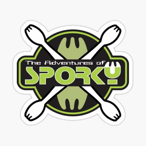 The Adventures of Sporky Lpgo Sticker