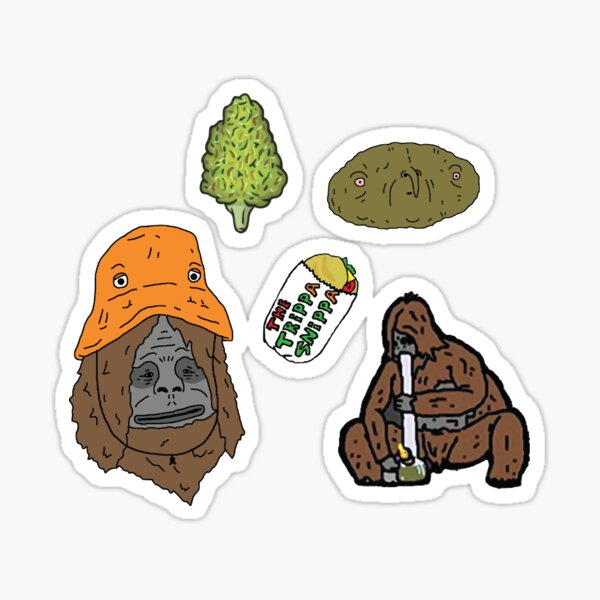 Sassy the sasquatch  Sticker for Sale by SturgesC