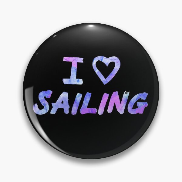 Item preview, Purple I Love Sailing  designed and sold by Mochi-Merch.