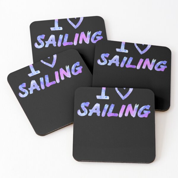 Item preview, Purple I Love Sailing  designed and sold by Mochi-Merch.