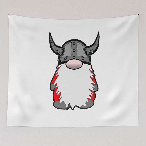 Item preview, Cute Nordic Gnome Viking Tomte Scandinavian Nisse designed and sold by funnytshirtemp.