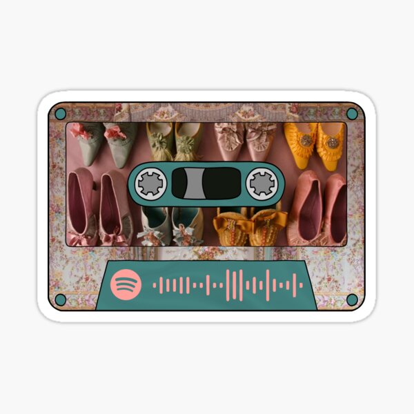 Cassette Marie-Antoinette Sticker