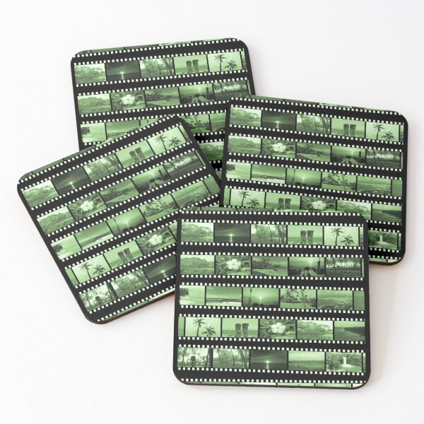 Item preview, Filmstrip Collage of Hawaii in Green designed and sold by Mount-Molehill.