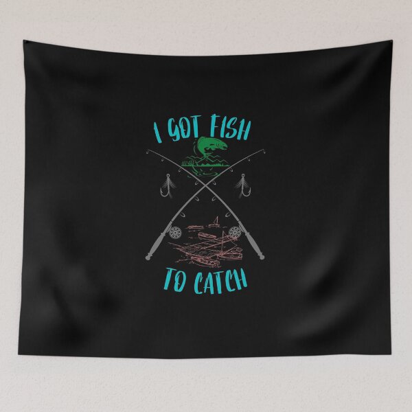 Item preview,  I Got Fish to Catch Fishing Dock designed and sold by CarantinedChaos.