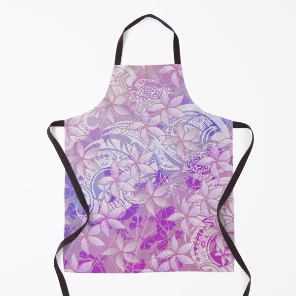 Item preview, Copy of Purple Polynesian Tribal Plumeria designed and sold by sunnthreads.
