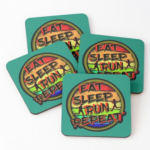 Item preview, Eat Sleep Run Repeat, Running  designed and sold by ronnieyoung.