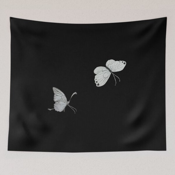Item preview, Two Silver Butterflies designed and sold by mooonhannah.