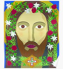 Face of Christ Poster