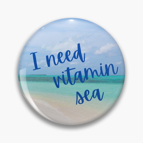 Item preview, I need vitamin sea funny summer beach photography nature  designed and sold by Decconer.