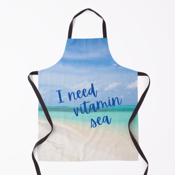 Item preview, I need vitamin sea funny summer beach photography nature  designed and sold by Decconer.