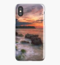 Rocky Beach Sunset iPhone Case