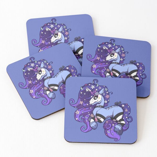 Item preview, Pastel Goth Unicorn - Blue designed and sold by MillyD13.