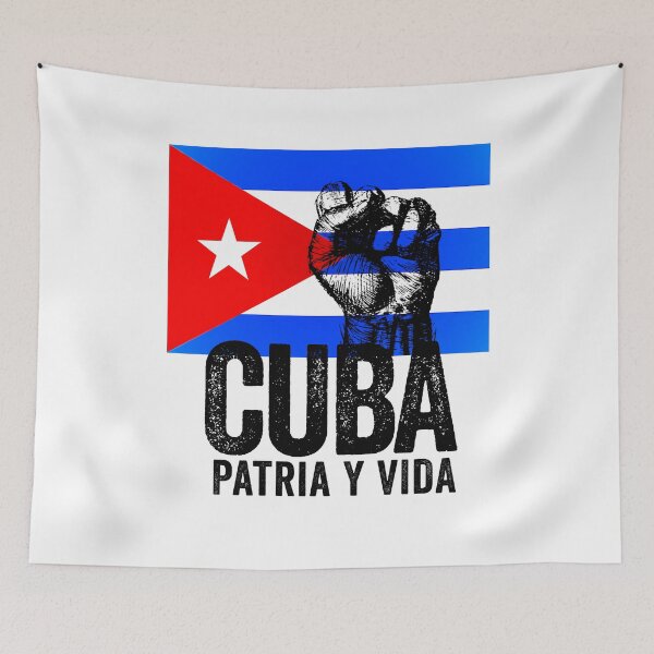 Item preview, Cuba, Patria Y Vida vintage retro  designed and sold by hasondx.