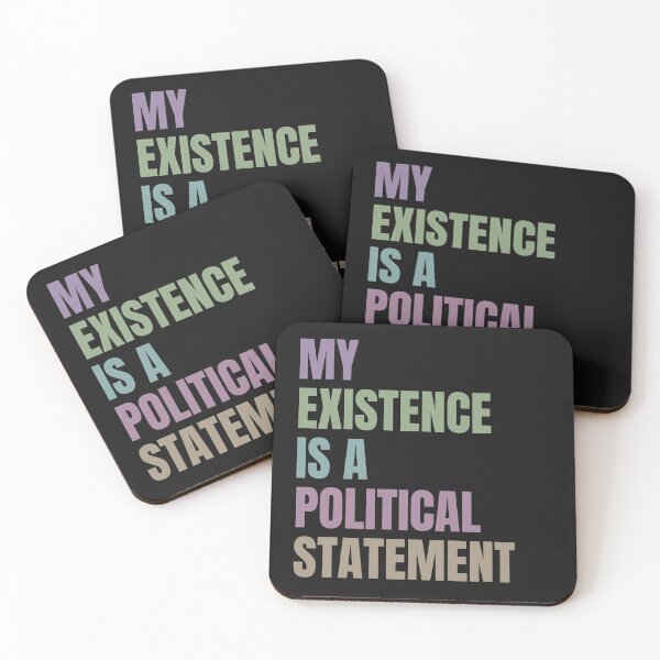 Item preview, My Existence Is A Political Statement designed and sold by FairyNerdy.