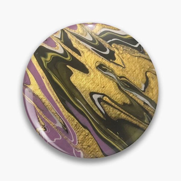 Item preview, PURPLE GOLD POUR designed and sold by BridgetBresser.