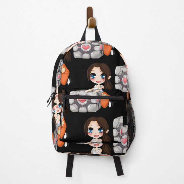 Item preview, Chell and Companion cube designed and sold by Demetre92.