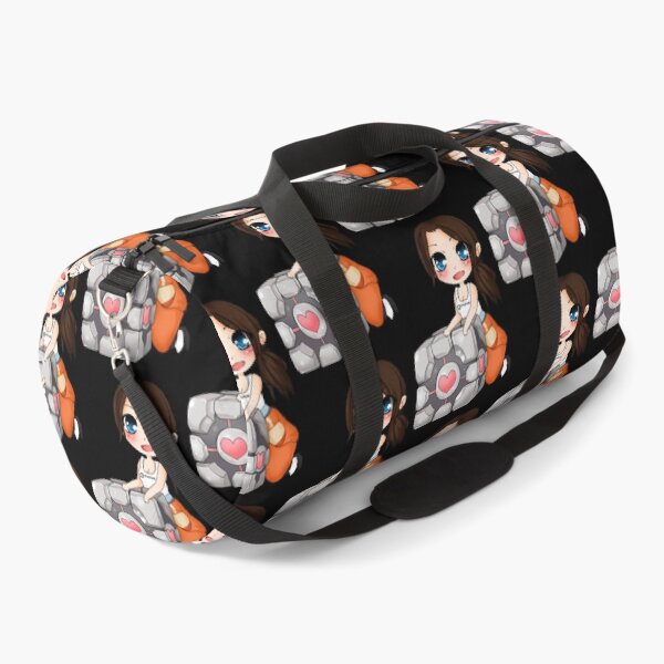 Item preview, Chell and Companion cube  designed and sold by Demetre92.