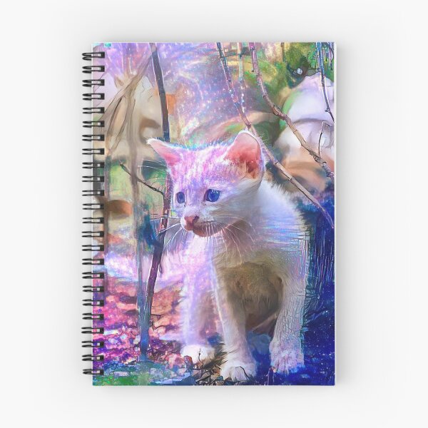 Aperçu de l'œuvre Chaton dans l'herbe sauvage créée et vendue par Sepi-Thinking.