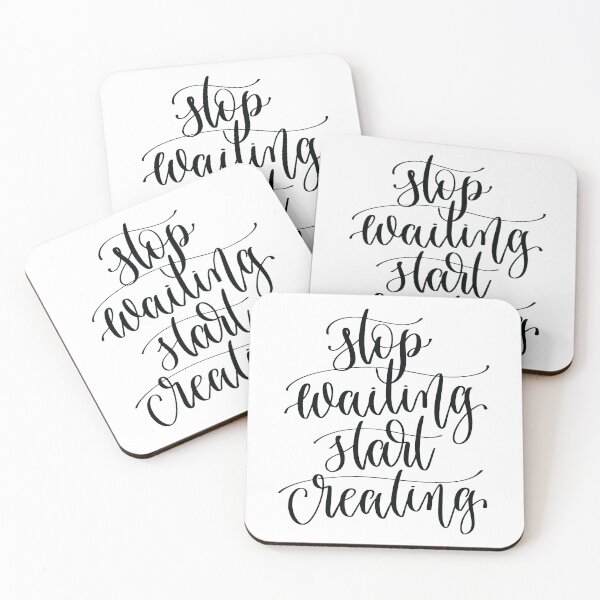 Item preview, Stop Waiting Start Creating designed and sold by GoodVibesWX9.