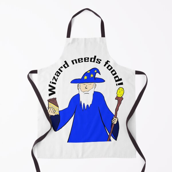 Item preview, Wizard needs food! designed and sold by MeetLightning.
