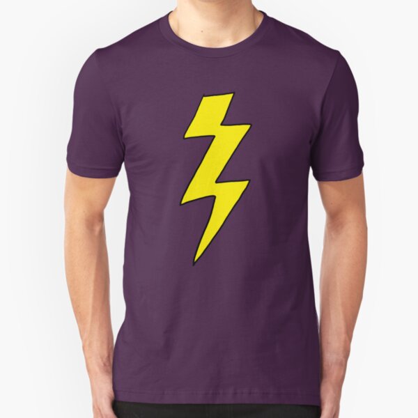Scott Pilgrim VS the World - Lightning Bolt Shirt - Knives Chow Slim Fit T-Shirt
