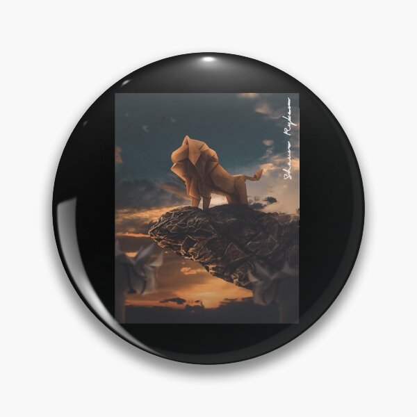 Item preview, Origami Lion King  designed and sold by Demetre92.