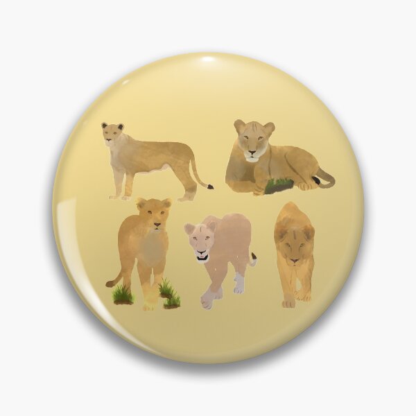 Item preview, Fierce Lioness Pattern designed and sold by calliew1217.