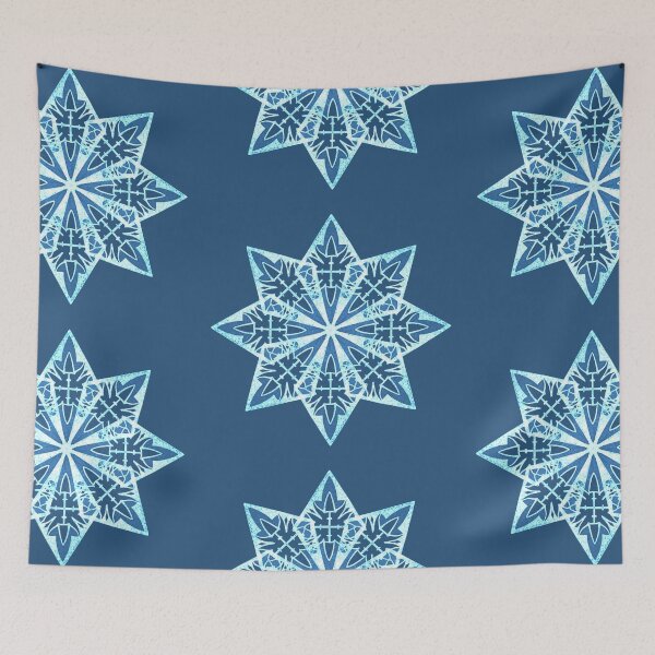 Item preview, Ice and Blue Snowflake Design designed and sold by lollylocket.