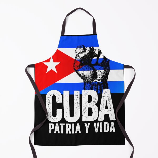Item preview, Cuba, Patria Y Vida vintage retro flag designed and sold by hasondx.
