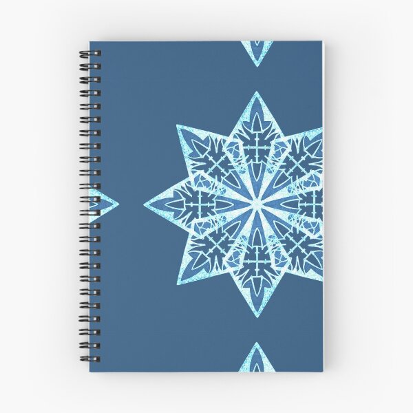 Item preview, Ice and Blue Snowflake Design designed and sold by lollylocket.