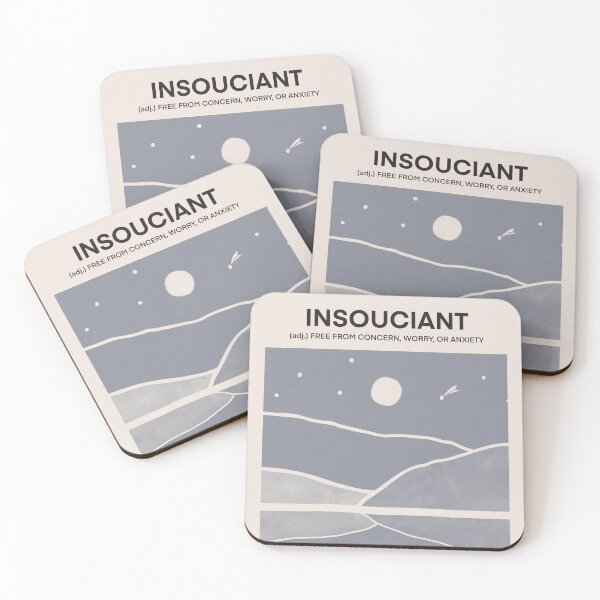 Item preview, Insouciant meaningful word poster designed and sold by ohmyguacamole.